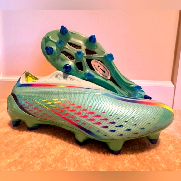 Adidas X Speedportal+ SG GW8420 Elite Aqua Blue Men's 7 / Women's 8 NWT